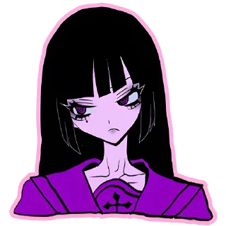 Sticker Ультрамариновая-тян @nyasticks - 9