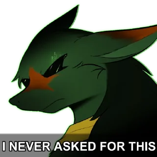 Стикер @AlgorithmWolf by Giru - 0