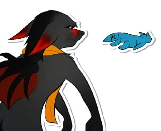 Стикер @AlgorithmWolf by Giru - 10