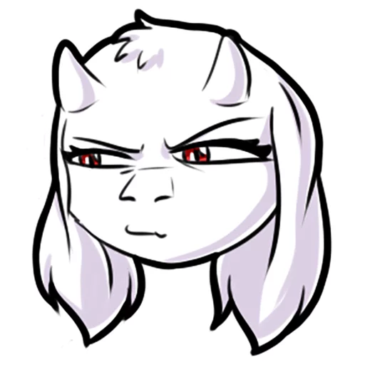 Sticker UnderTaleToriel - 1