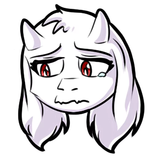 Sticker UnderTaleToriel - 1