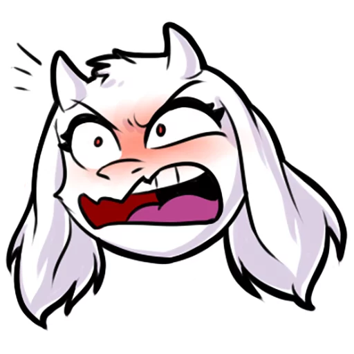 Sticker UnderTaleToriel - 1