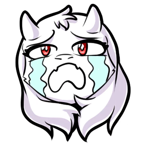 Sticker UnderTaleToriel - 1