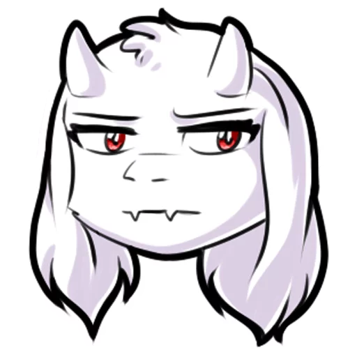 Sticker UnderTaleToriel - 1
