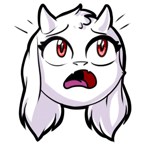 Sticker UnderTaleToriel - 1
