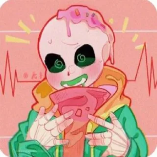 Sticker 𝚄𝚗𝚍𝚎𝚛𝚝𝚊𝚕𝚎 ² - 3