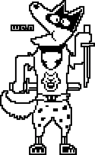 Стикер UndertaleByMoovry - 1