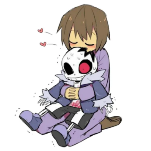 Стикер Undertale AU - 4