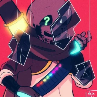 Sticker Underverse мемы - 8