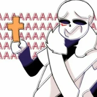 Sticker Underverse мемы - 4