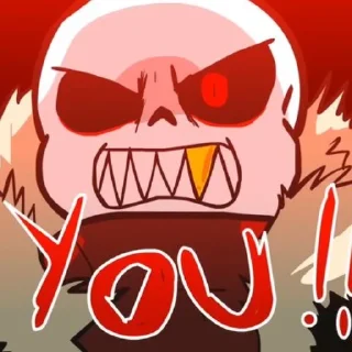 Sticker Fell underverse | @ish_crim - 8