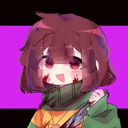 Sticker Undwqrtale_Chara - 1