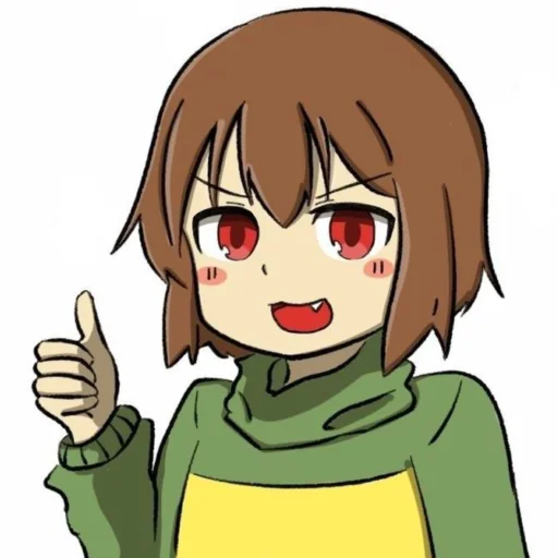 Sticker 𝙘𝙝𝙖𝙧𝙖!! =) :: @stickers_undertale - 7