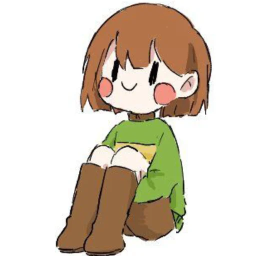 Sticker 𝙘𝙝𝙖𝙧𝙖!! =) :: @stickers_undertale - 6