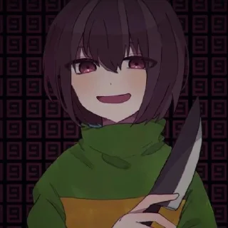 Sticker 𝙘𝙝𝙖𝙧𝙖!! =) :: @stickers_undertale - 11