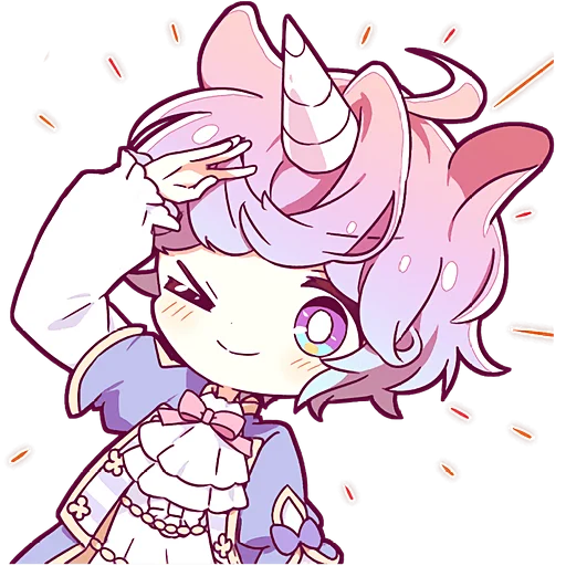 Sticker Unicorn_Prince_Nyasticks - 1