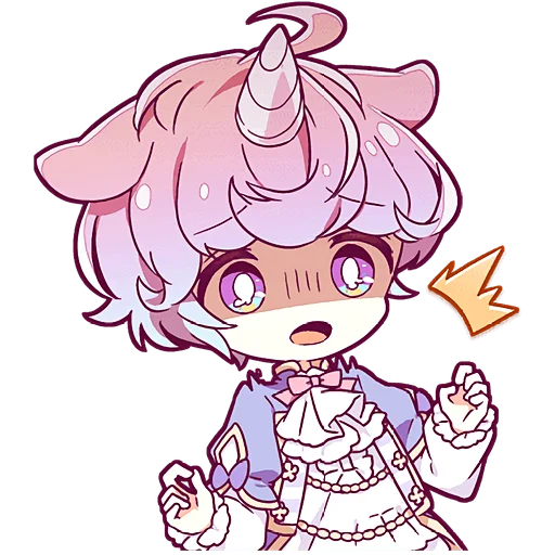 Sticker Unicorn_Prince_Nyasticks - 1