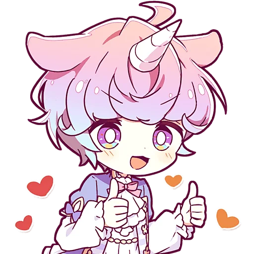 Sticker Unicorn_Prince_Nyasticks - 1
