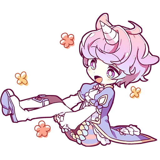 Sticker Unicorn_Prince_Nyasticks - 1