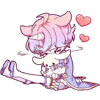 Sticker Принц Единорог @Nyasticks - 4