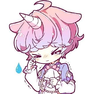 Sticker Принц Единорог @Nyasticks - 7