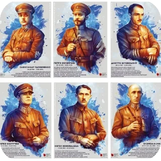 Sticker Унр війська - 7