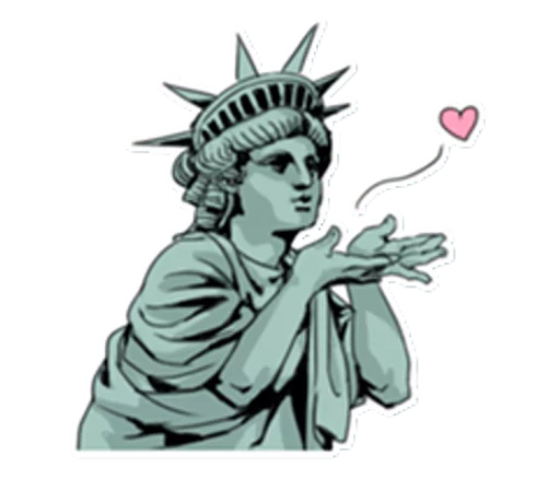 Sticker Unrestrained Goddess - 1