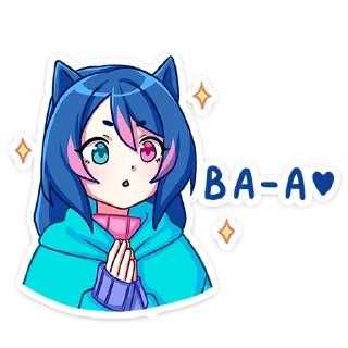 Sticker Уня @Nyasticks - 7