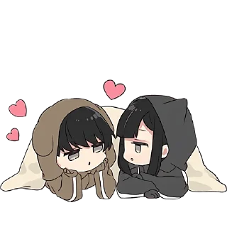 Стикер Юрудура-кун 5 @Nyasticks - 6