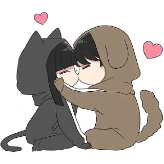 Стикер Юрудура-кун 5 @Nyasticks - 11