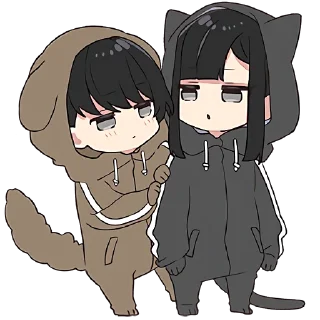 Стикер Юрудура-кун 5 @Nyasticks - 9