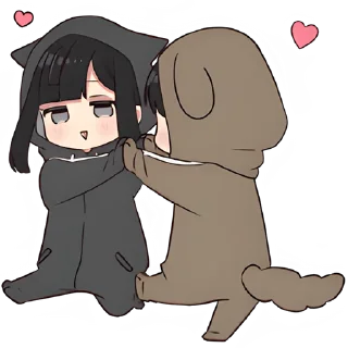 Sticker Юрудура-тян (В2) @Nyasticks - 9