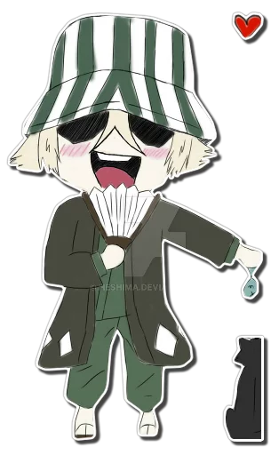 Sticker URAHARA KISUKE  [รקร] - 4
