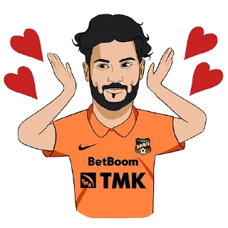 Sticker ФК Урал x BetBoom - 8