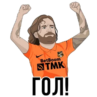Sticker ФК Урал x BetBoom - 10