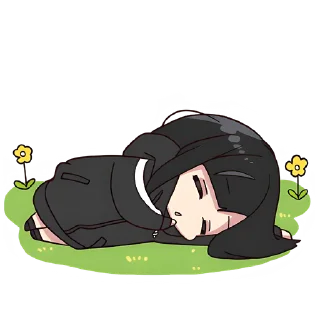 Sticker Юрудура-тян 3 @Nyasticks - 2