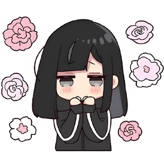 Sticker Юрудура-тян 3 @Nyasticks - 5