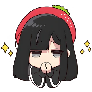 Sticker Юрудура-тян 3 @Nyasticks - 6