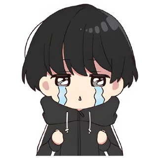 Sticker Юрудура-кун (B) @Nyasticks - 2