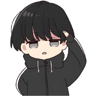 Sticker Юрудура-кун (B) @Nyasticks - 7