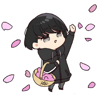 Стикер Юрудура-кун 3 @Nyasticks - 11