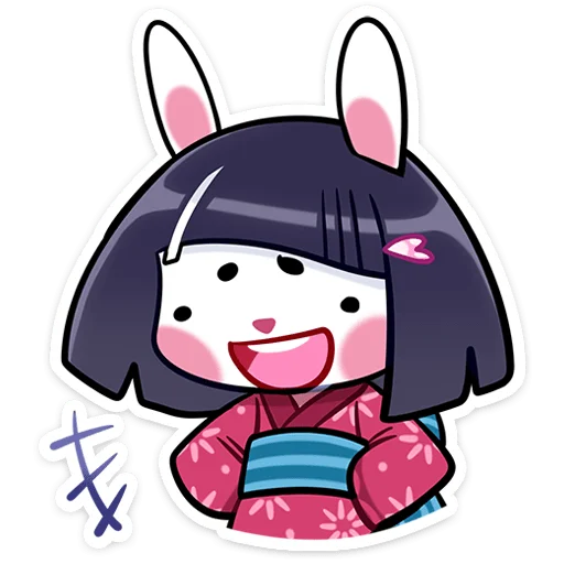 Sticker Усагичи @nyasticks - 11