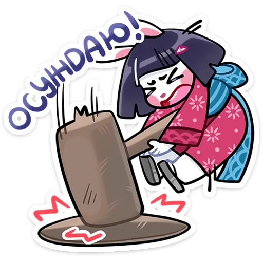 Sticker Усагичи @nyasticks - 6
