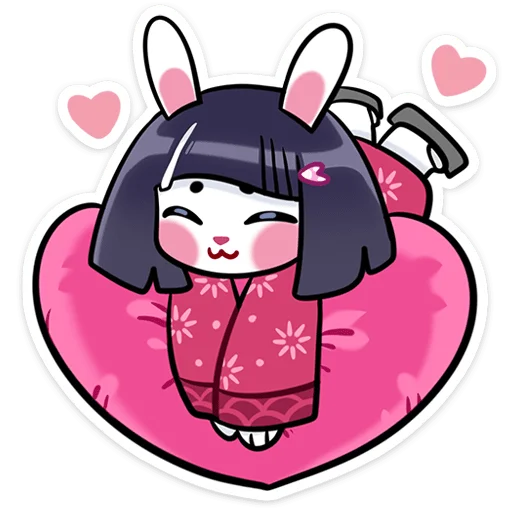 Sticker Усагичи @nyasticks - 3