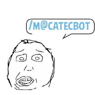 Стикер Циты Криштиано Роналду№1 из @catecbot - 8