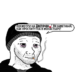 Стикер Циты Цветочек🌺№1 из @catecbot - 3