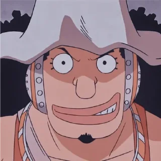 Стикер OP usopp  @animespack - 6