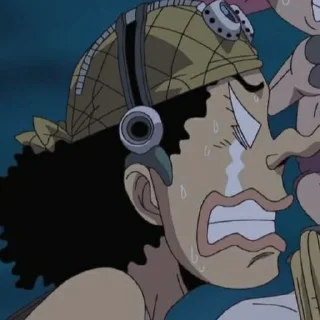 Стикер OP usopp  @animespack - 9