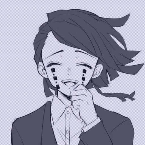 аниме человеческое лицо мультфильм