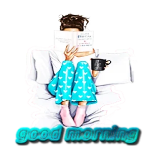 Sticker Утро - ночь - 0